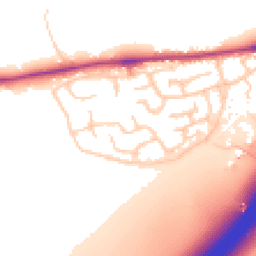 Daytime road noise heatmap for CO6 1XT