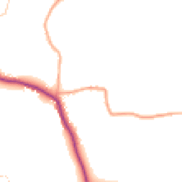 Daytime road noise heatmap for CO6 2DL