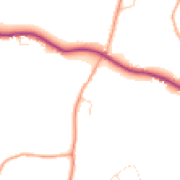 Daytime road noise heatmap for CO6 2DT