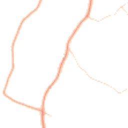Daytime road noise heatmap for CO6 2EE