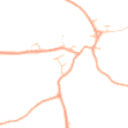 Daytime road noise heatmap for CO6 2ET