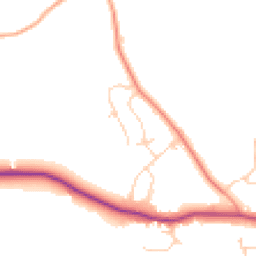 Daytime road noise heatmap for CO6 2FJ