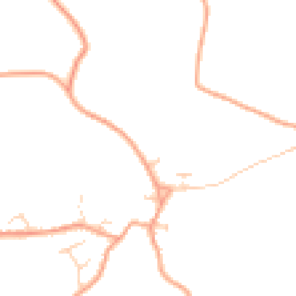 Daytime road noise heatmap for CO6 2HD