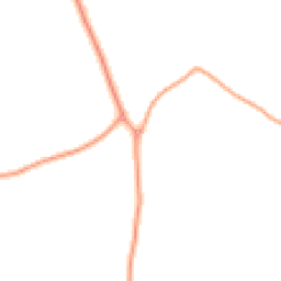 Daytime road noise heatmap for CO6 2HT