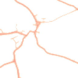 Daytime road noise heatmap for CO6 2HY