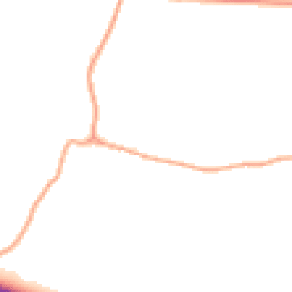 Daytime road noise heatmap for CO6 2JL