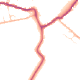 Daytime road noise heatmap for CO6 2JP