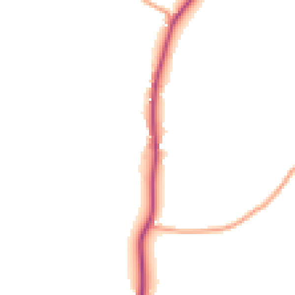Daytime road noise heatmap for CO6 2JX