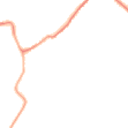 Night-time road noise heatmap for CO6 2LH