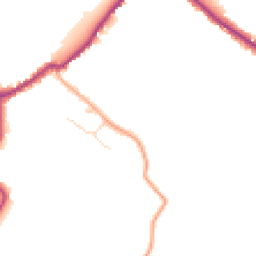 Daytime road noise heatmap for CO6 2LQ