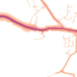 Daytime road noise heatmap for CO6 2NX