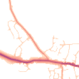 Daytime road noise heatmap for CO6 2NZ