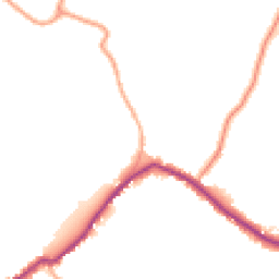 Daytime road noise heatmap for CO6 2PL