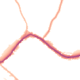 Daytime road noise heatmap for CO6 2PN