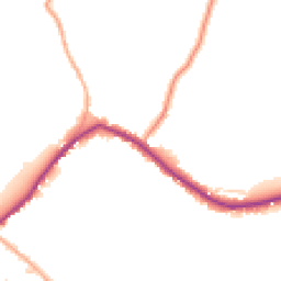 Daytime road noise heatmap for CO6 2PW