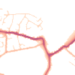 Daytime road noise heatmap for CO6 2RB
