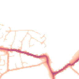 Daytime road noise heatmap for CO6 2RY
