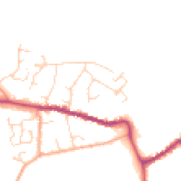 Daytime road noise heatmap for CO6 2SE