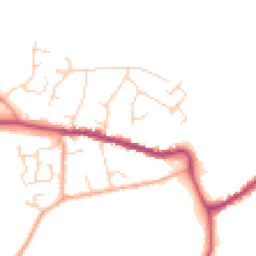 Daytime road noise heatmap for CO6 2SH