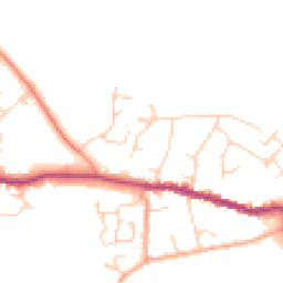 Daytime road noise heatmap for CO6 2SL