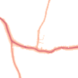 Daytime road noise heatmap for CO6 3AD