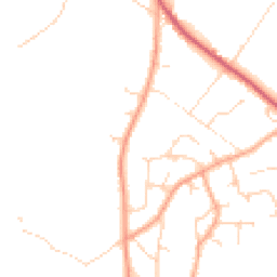 Daytime road noise heatmap for CO6 3FA