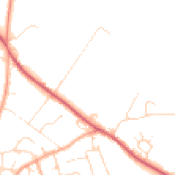 Daytime road noise heatmap for CO6 3FG
