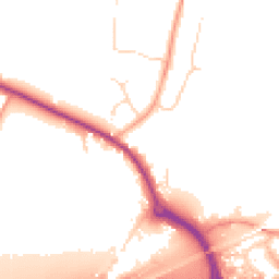 Daytime road noise heatmap for CO6 3HW