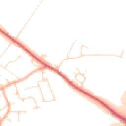 Daytime road noise heatmap for CO6 3JN