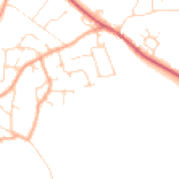 Daytime road noise heatmap for CO6 3LG