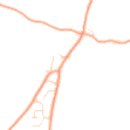 Daytime road noise heatmap for CO6 3LU