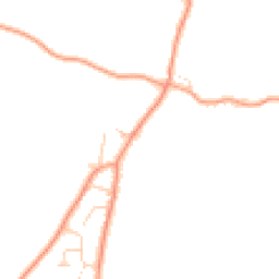 Daytime road noise heatmap for CO6 3PG
