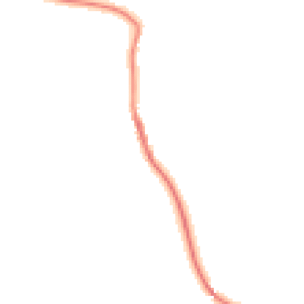 Night-time road noise heatmap for CO6 3PL