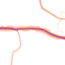 Daytime road noise heatmap for CO6 3PT