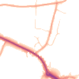 Daytime road noise heatmap for CO6 3QG