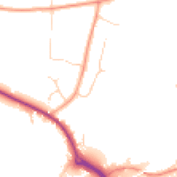 Daytime road noise heatmap for CO6 3QP