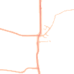 Daytime road noise heatmap for CO6 3RH