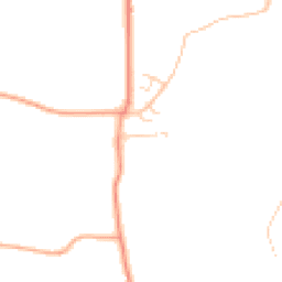 Daytime road noise heatmap for CO6 3RL