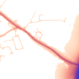 Daytime road noise heatmap for CO6 3SF
