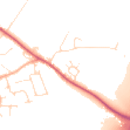 Daytime road noise heatmap for CO6 3SH
