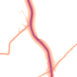 Daytime road noise heatmap for CO6 4AH