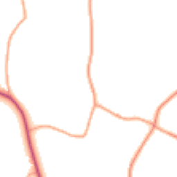 Daytime road noise heatmap for CO6 4DU