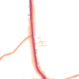 Daytime road noise heatmap for CO6 4EH