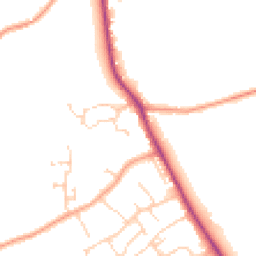 Daytime road noise heatmap for CO6 4FE