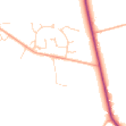Daytime road noise heatmap for CO6 4FG