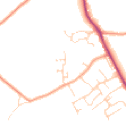 Daytime road noise heatmap for CO6 4FH