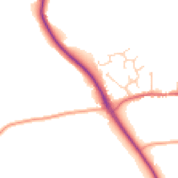Daytime road noise heatmap for CO6 4FU