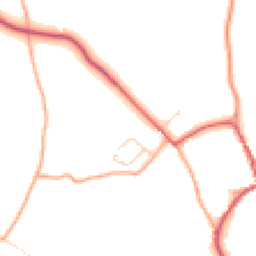 Daytime road noise heatmap for CO6 4FW