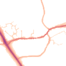 Daytime road noise heatmap for CO6 4HS