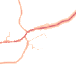 Daytime road noise heatmap for CO6 4HT